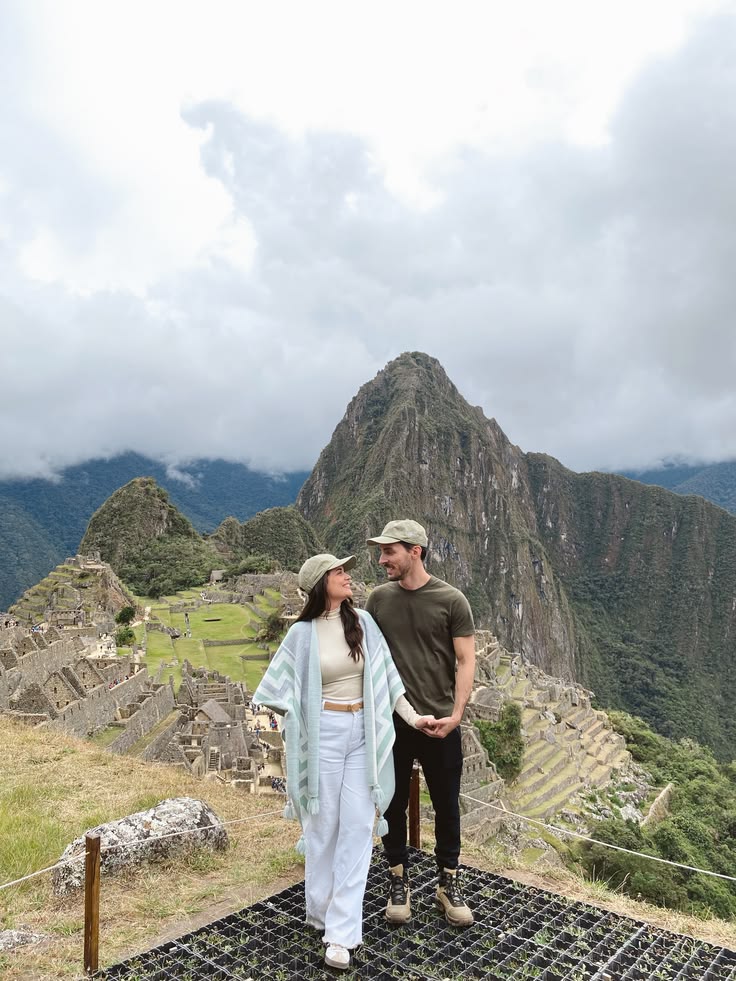 propuesta en la cima de una montaña